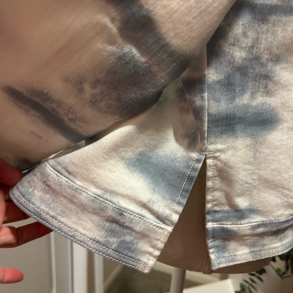 DG2 by Diane Gilman Tie Dye Denim
Printed Boxy Jacket SZ M - Picture 4 of 12